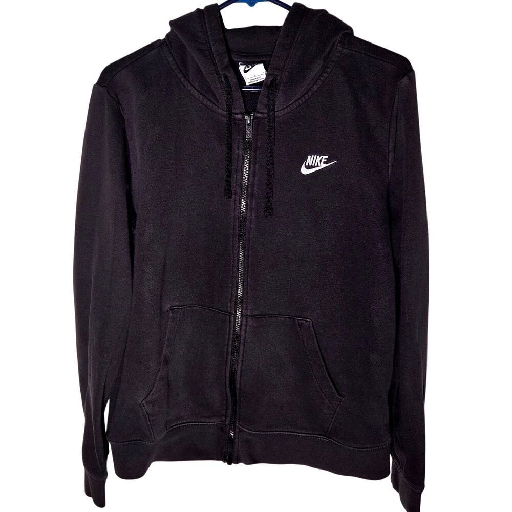 Nike Men's Large Black Full Zip Performance Hoodie